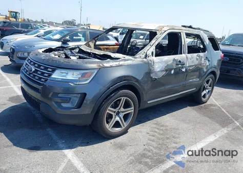 2017 Ford Explorer Xlt из США, поврежденный, VIN 1FM5K7D8XHGA58527